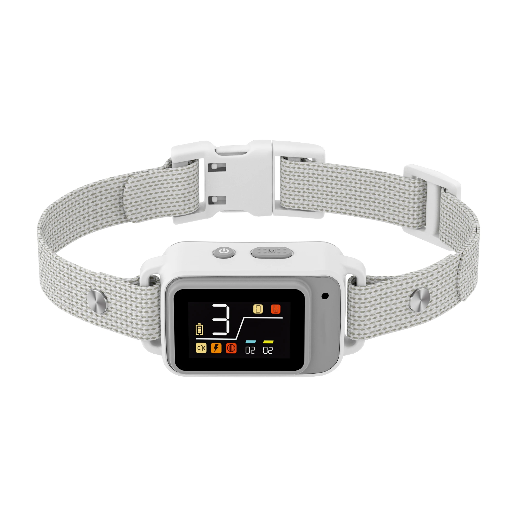 2024 New Hot sale Rechargeable Bark Control Pet AI Intelligent Recognition Dog Training Anti Barking Collar Accessories For Dogs