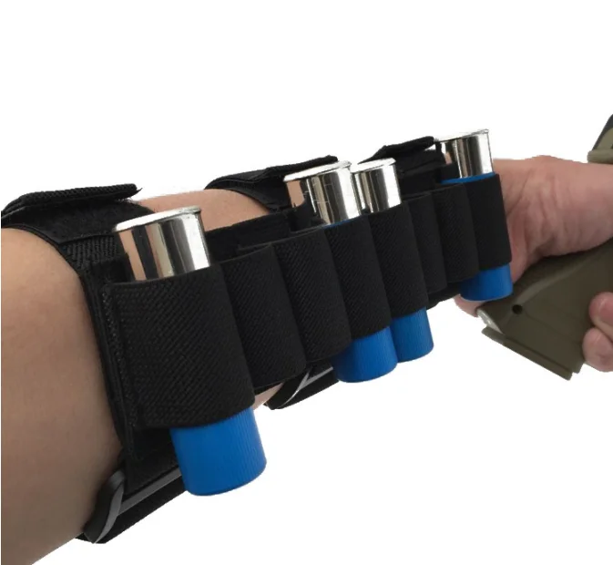 Охотничий 8 патронов рукав предплечья Магнитная сумка патронташ ремень картридж