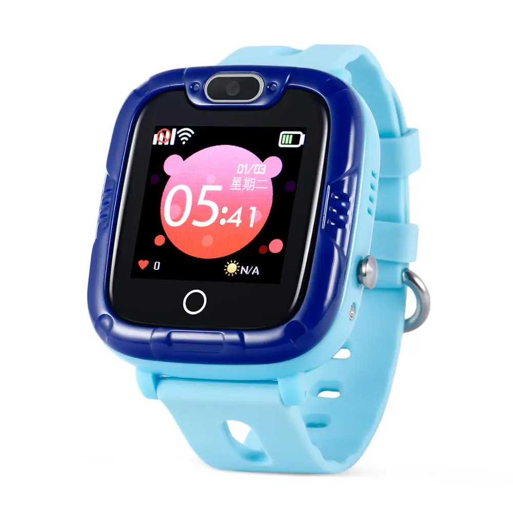 Wonlex личный шаблон KT07S Влагоустойчивая Wifi позиционирования GPS Смарт-часы-телефон