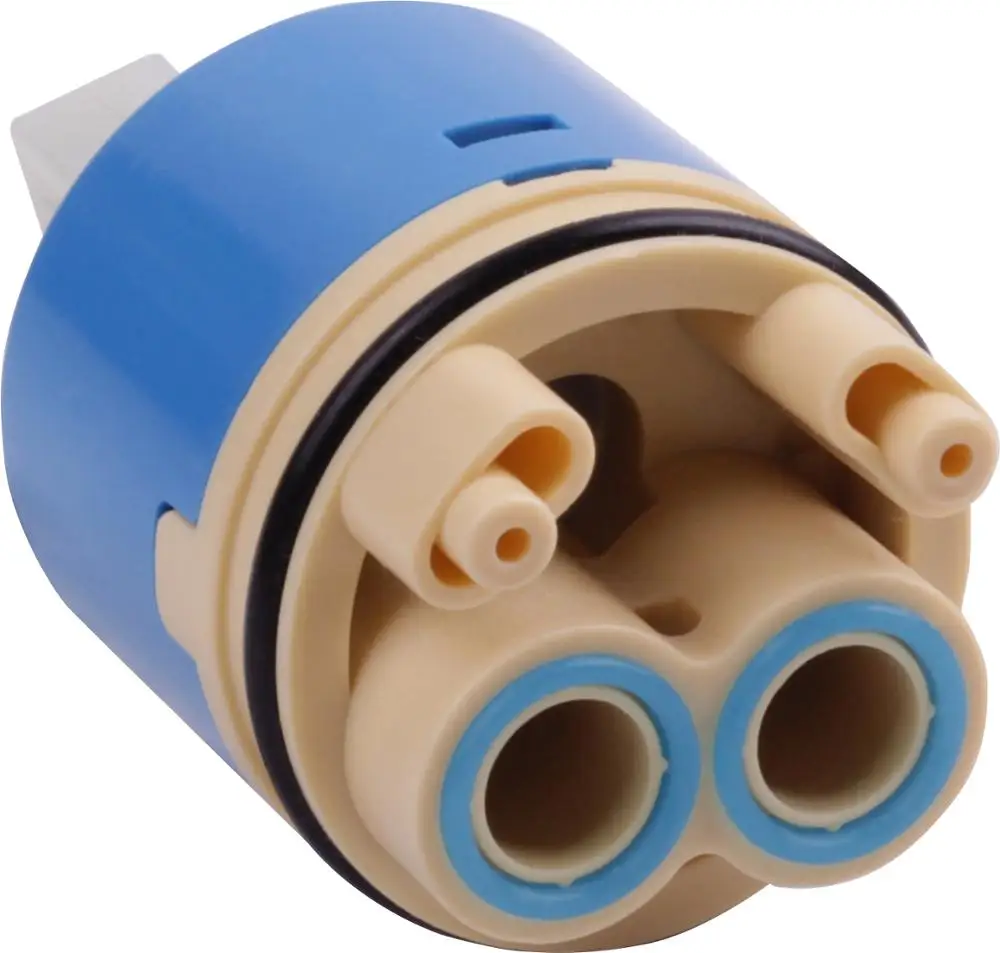 35mm 3-Steps Water-Saving Ceramic Tap Cartridge with Distributor of Faucet Cartridge