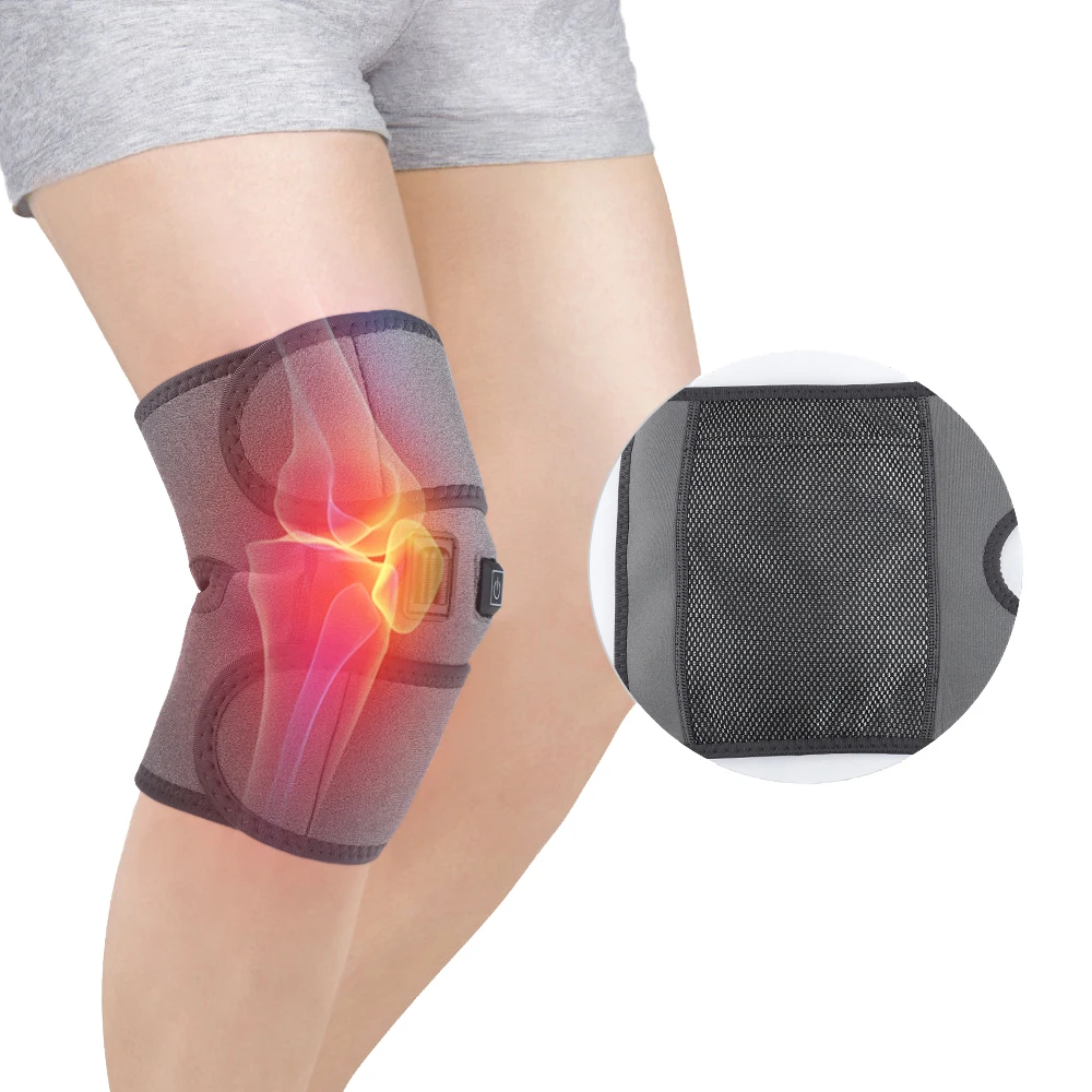 Sports Rehabilitation Joint Pain Relief Arthritis Support Brace Infrared Heating Therapy Knee Pad