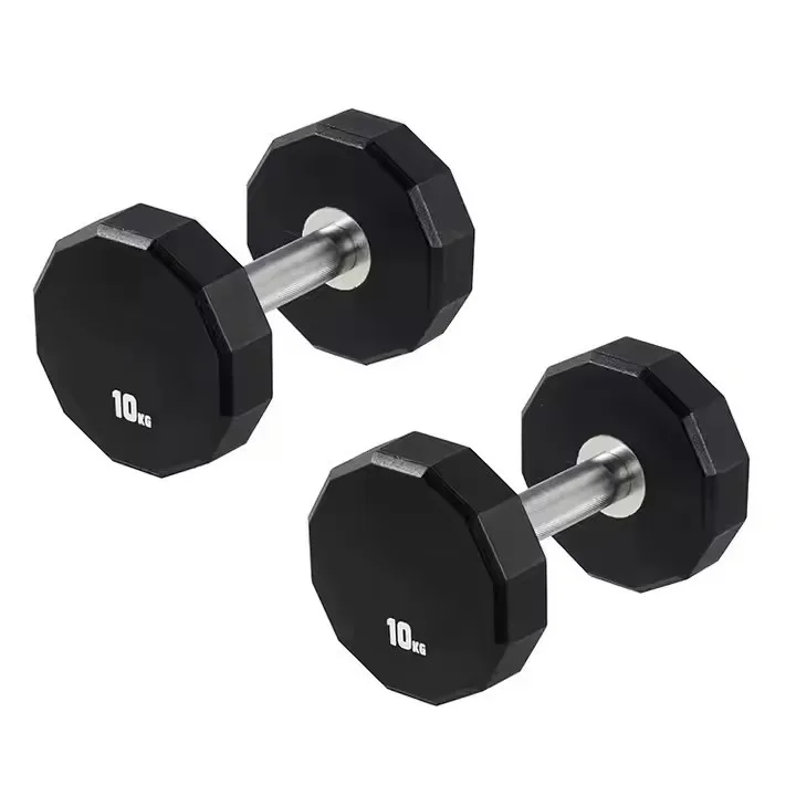 OEM Wholesale High Quality Gym Equipment Free Weights Fitness 12-sided Weightlifting Exercise CPU Dumbbell