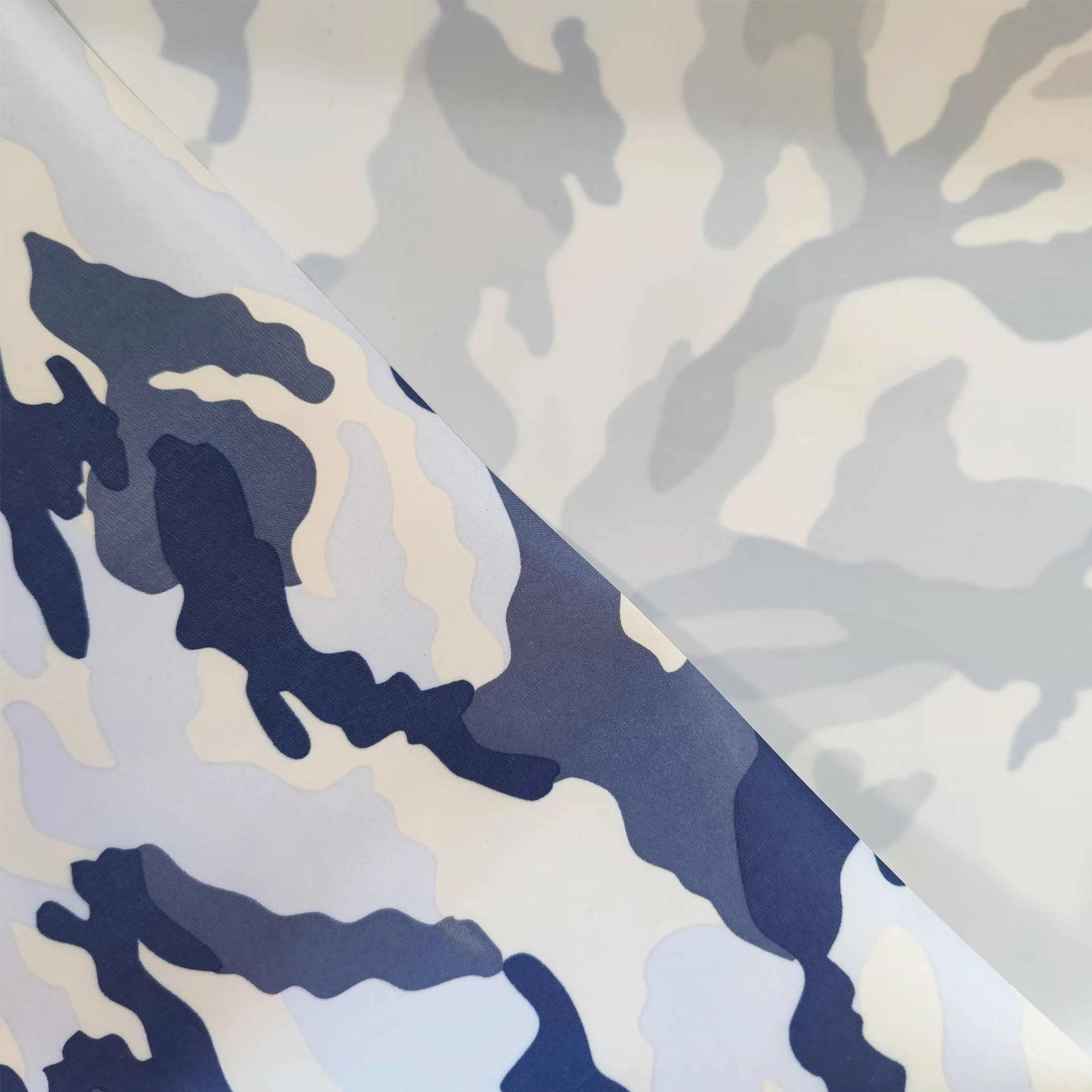 190T PVC coated taffeta digital print camouflage for ice pad,raincoat,lining