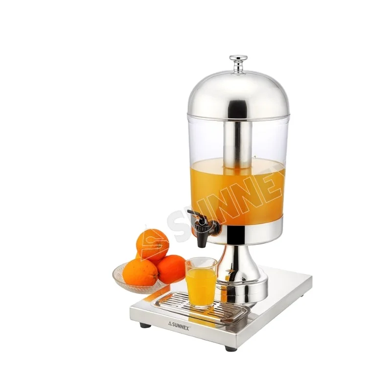 Sunnex classic buffet beverage juice dispenser 8LTR for hotel catering equipment