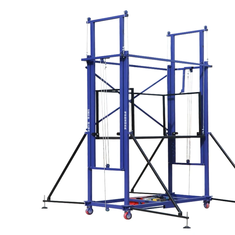300kg Scaffolding Electric Lifting Scaffold Remote Control Automatic Lifting Work Platform
