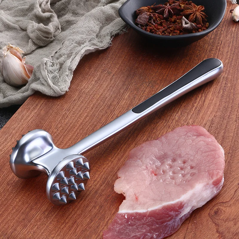 Zinc Alloy Meat Hammer Pork Steak Hammer Creative Kitchen Tools Meat Hammer