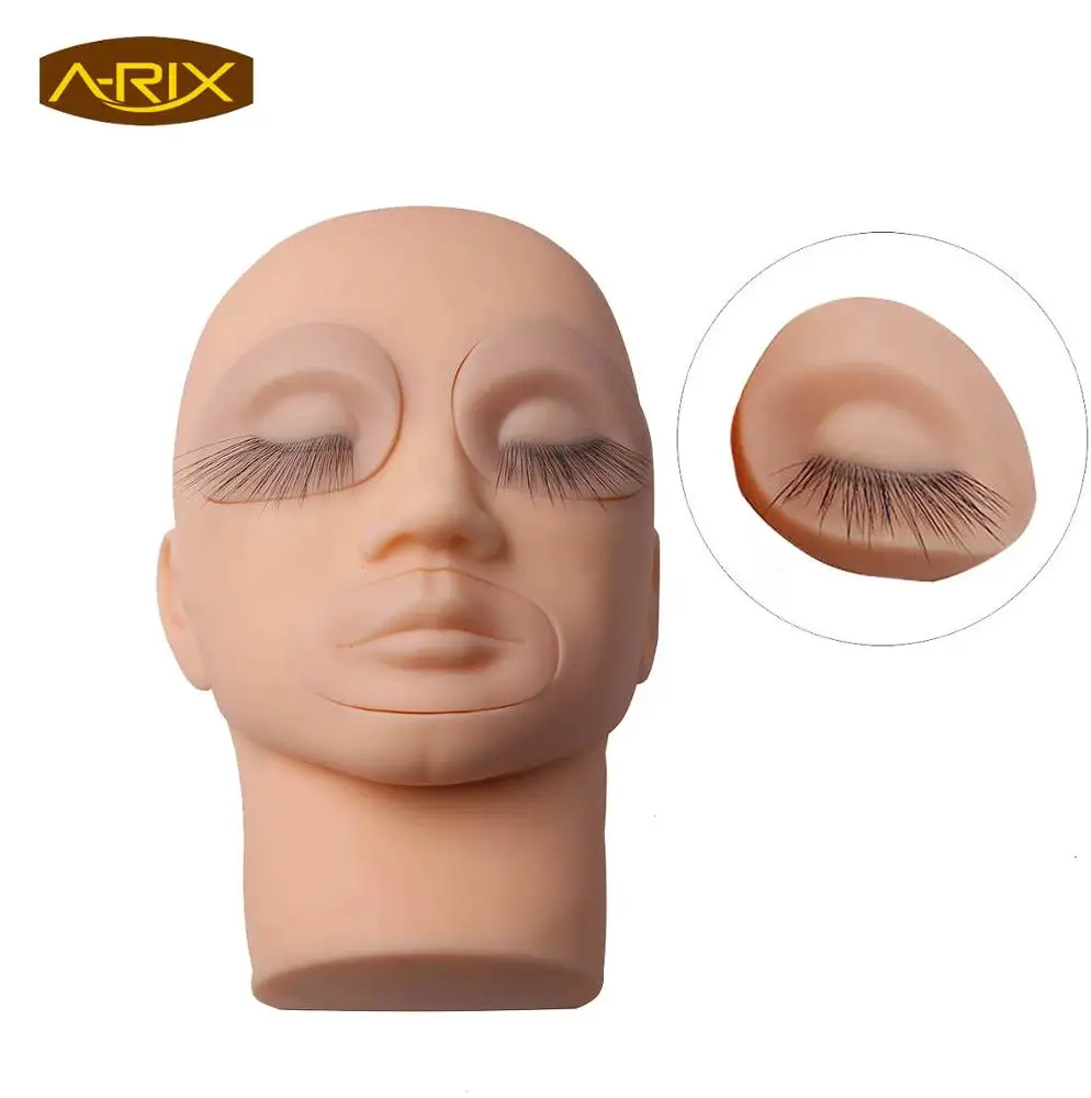 
New Technology Training Mannequin Head Without Practice Eyelash Mannequin Head 