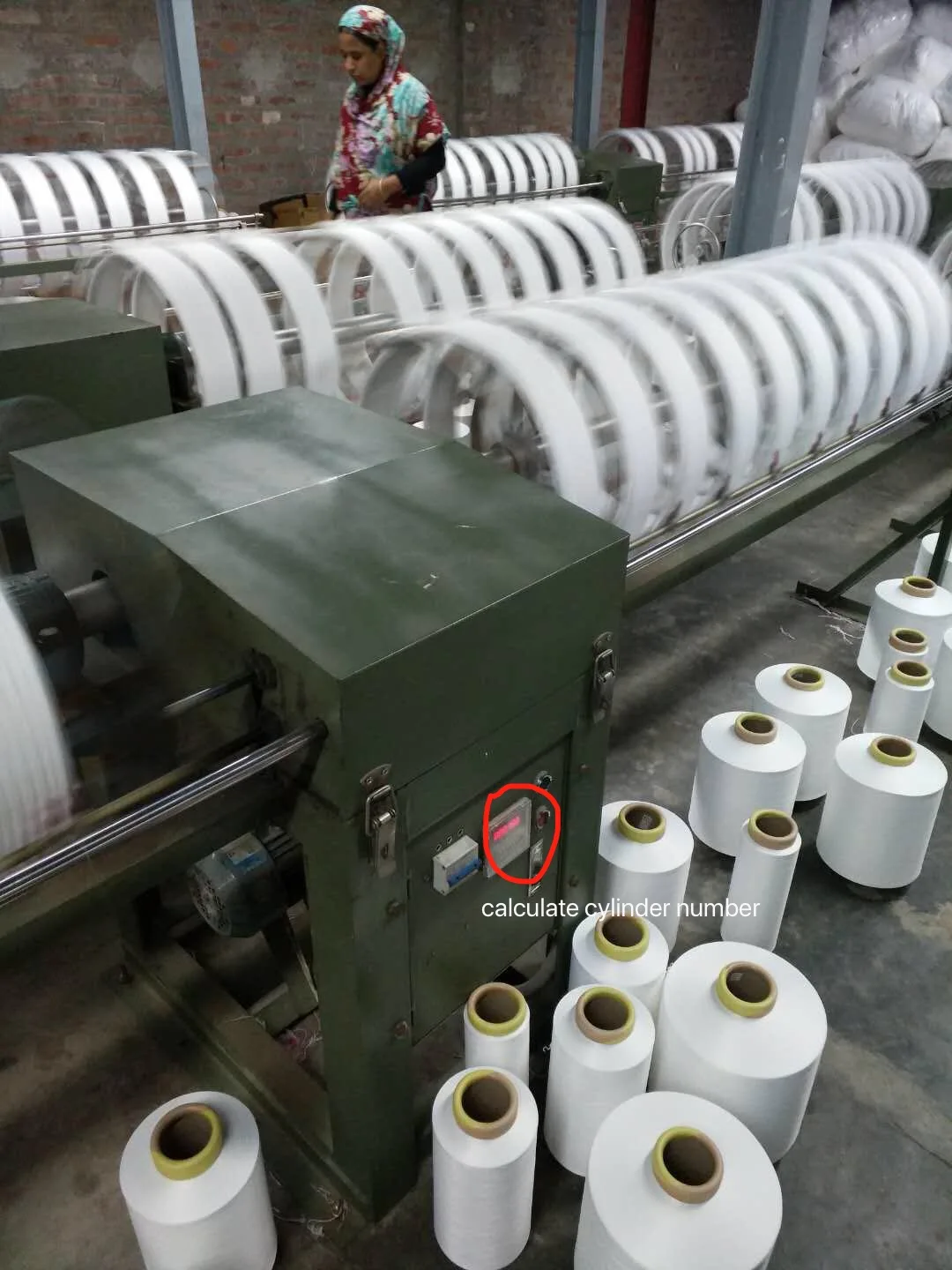 hank reeling machine for woolen nylon polyester acrylic