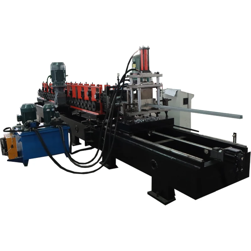 Light Gauge C U Steel Framing Cold Roll Forming Machine Stud Track U Channel Steel Roll Forming Machine