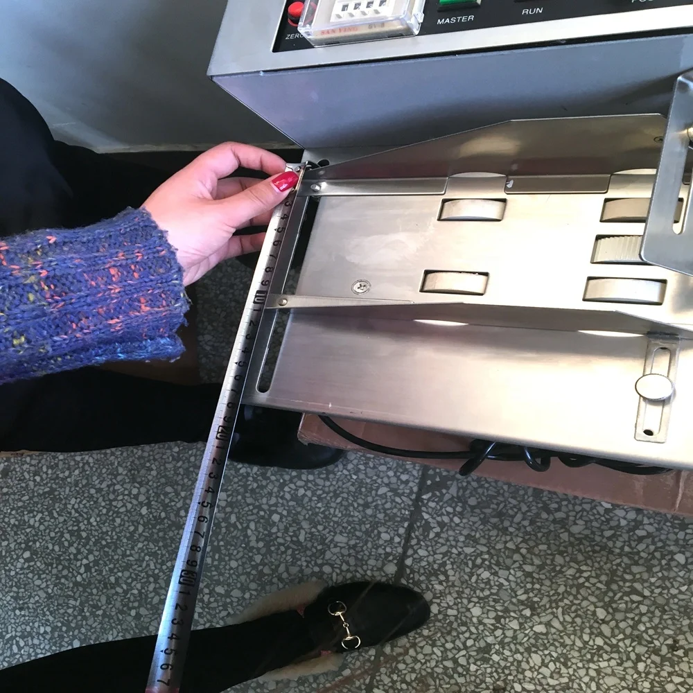 Automatic continous batch coding machine for plastic bags MY-380 expiration date Batch numbering machine