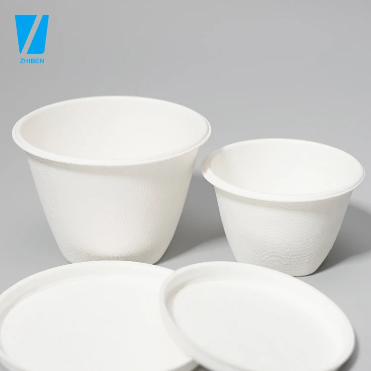 Sauce Cup Manufacturer Customise Tiny Bagasse Disposable Biodegradable Sauce Cup