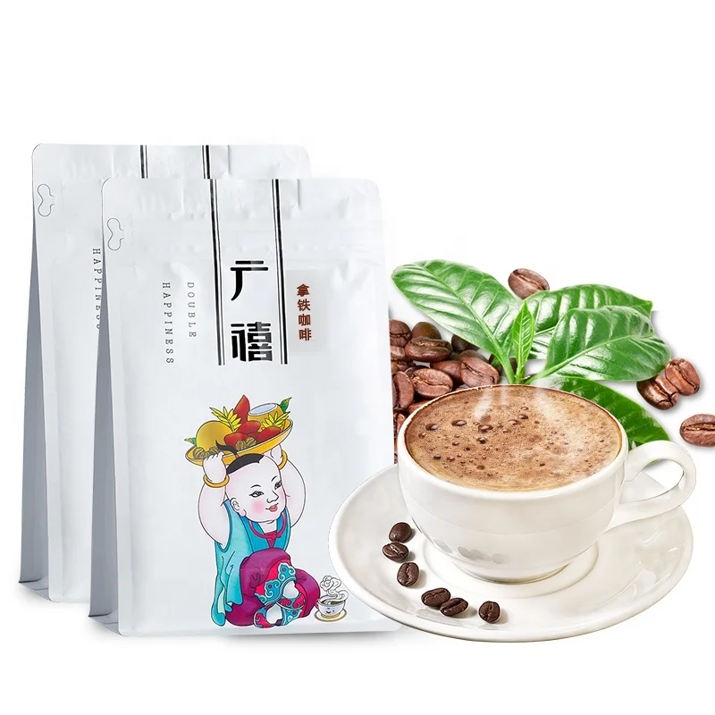 500g Double Happiness 3 in 1 Instant  Latte Coffee Powder for Coffee Shop