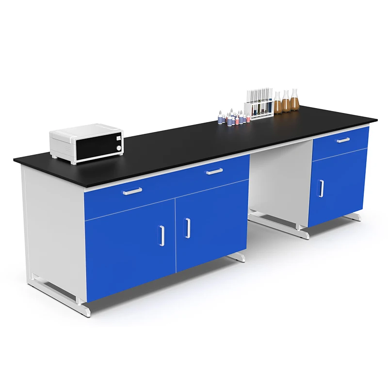 Steel Side Workbench For Electronics Laboratory Equipment Phsical Laboratroy Desk Wall Bench/Dental Lab Furniture