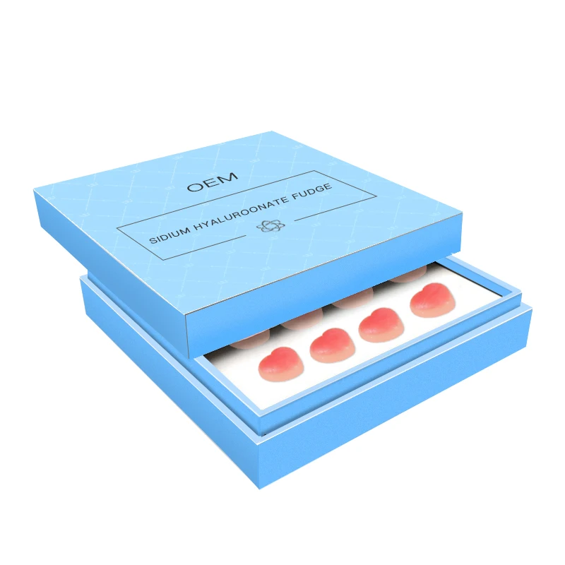 
Health food anti-aging hydration moisturizing OEM/ODM sodium hyaluronate gummy candy 