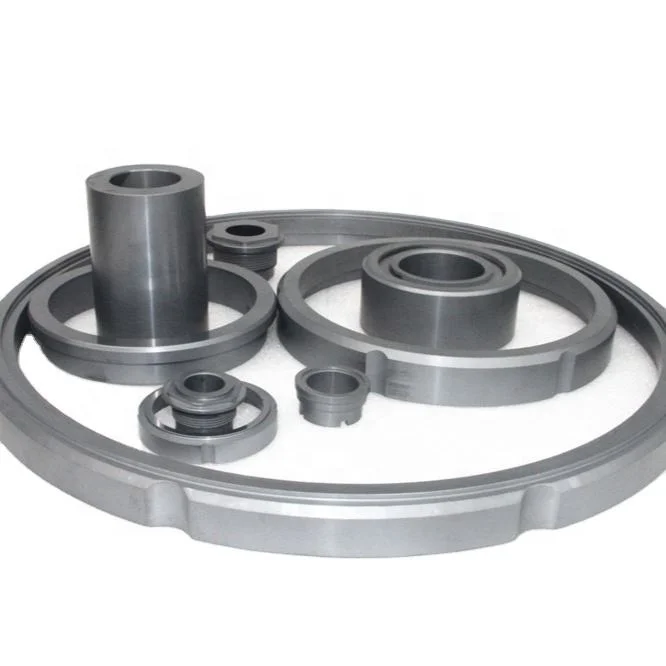 China Manufacturer Supply Sisic Rbsic Sic Mechanical Seal Ring Stationary Ceramic Silicon Carbided Seal Ring