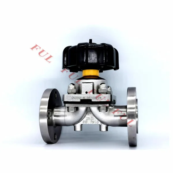 
Sanitary manual diaphragm valve Durable diaphragm valve DN32 