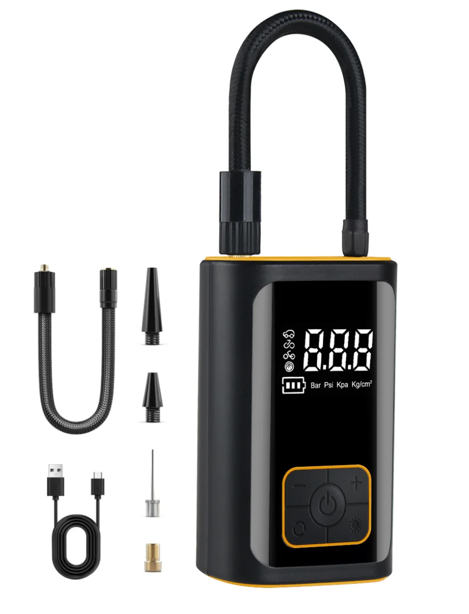 Hot Selling Product  Tire Pressure Monitor Portable Pump Pressure Gauge For Car  Air Pump