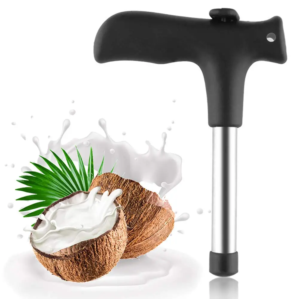 High Quality Commercial Easy Open Fresh Green Coconut Opener 304 Stainless Steel Tender Coconut Opening Tool