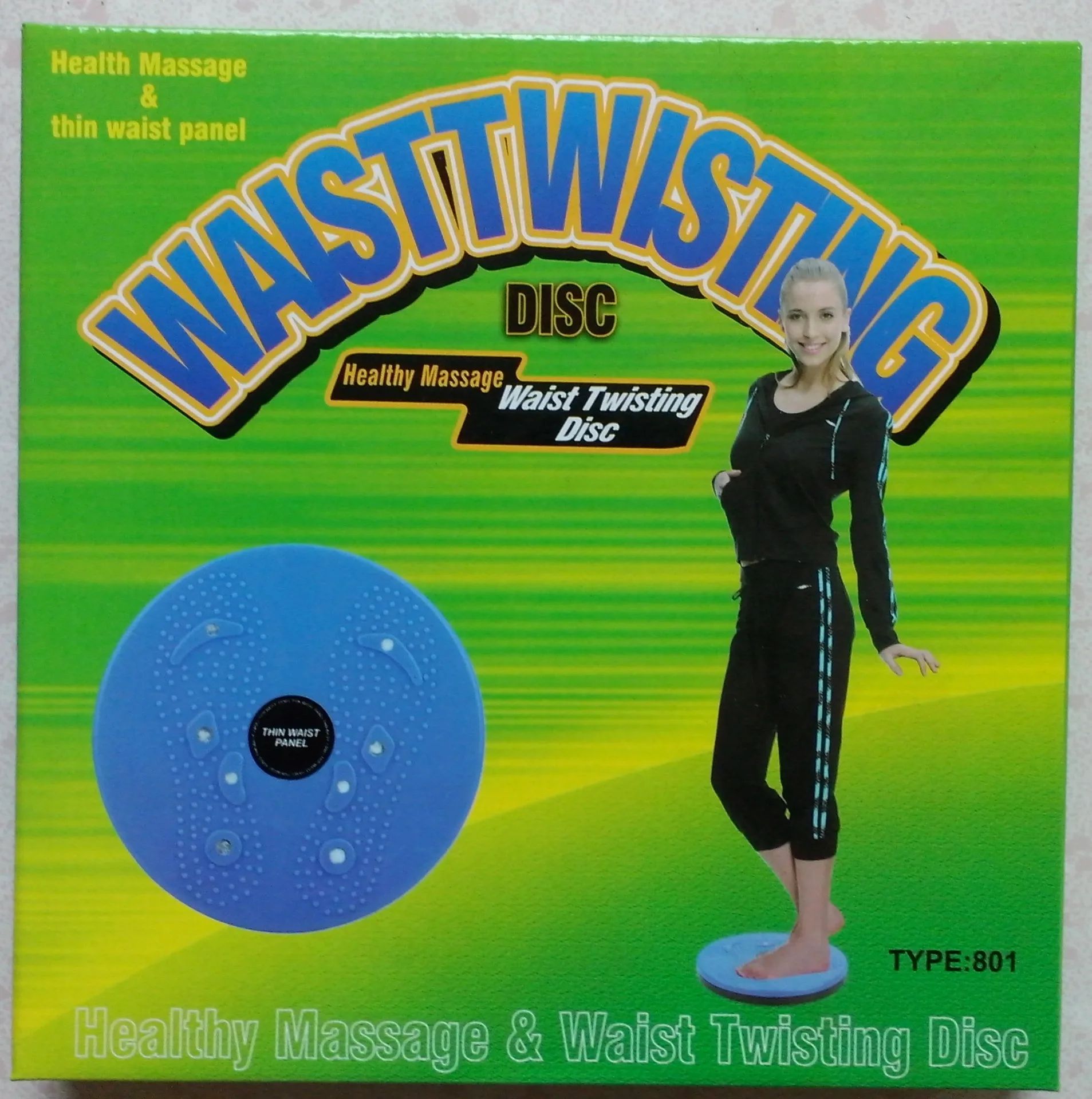 Fitness Waist Twisting Disc Balance Board Physical Massage Plates Weight Loss Body Shaping Twister Training Board