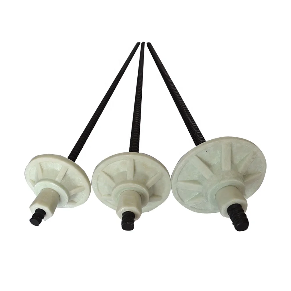 Frp Solid full threaded Rod 6.9mm,7.9mm,8.5mm,9.5mm,10mm Soil Nail Roof Anchor Bolt solid anchor bolt CS20 CS22 CS25