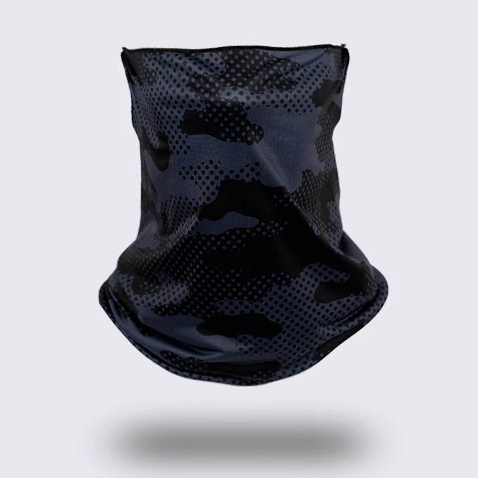 Factory Custom Tube Seamless Neck Gaiter With Face Ski Mask For Outdoor Skiing Cycling Bandana