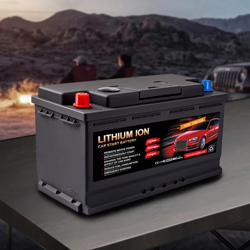 Customized auto parts and accessories Lithium Automotive 12.8V 200Ah Battery LiFePO4 Auto Battery Car Battery