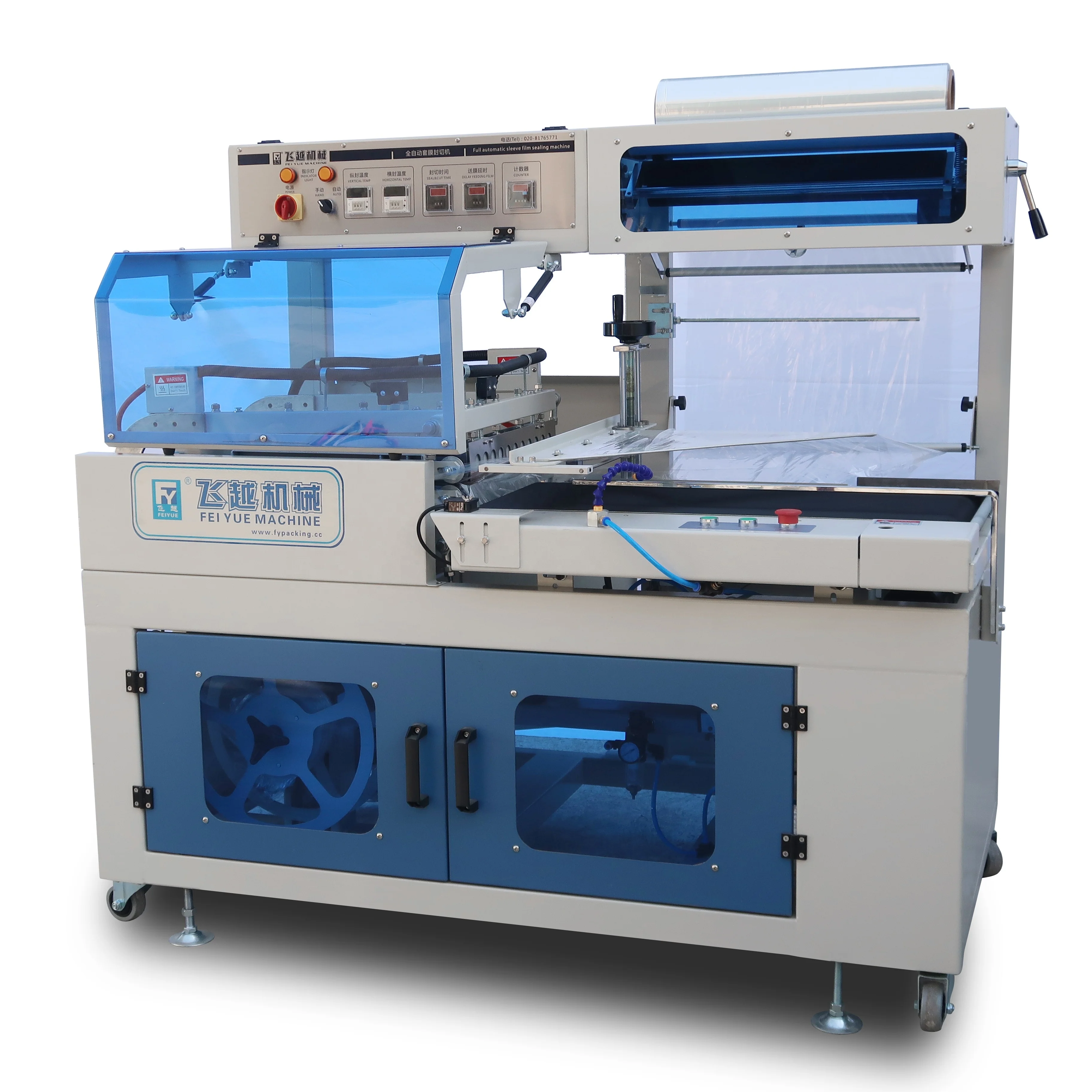 
Machinery supplier fully automatic l bar sealer film and plastic bag cutting and sealing machine 
