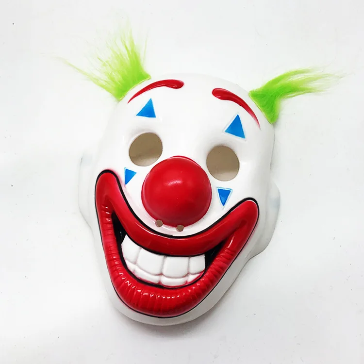 Cosplay Mask Clown Masquerade Halloween Scary Masks Horror Joker Mask Clown Halloween Props Cosplay