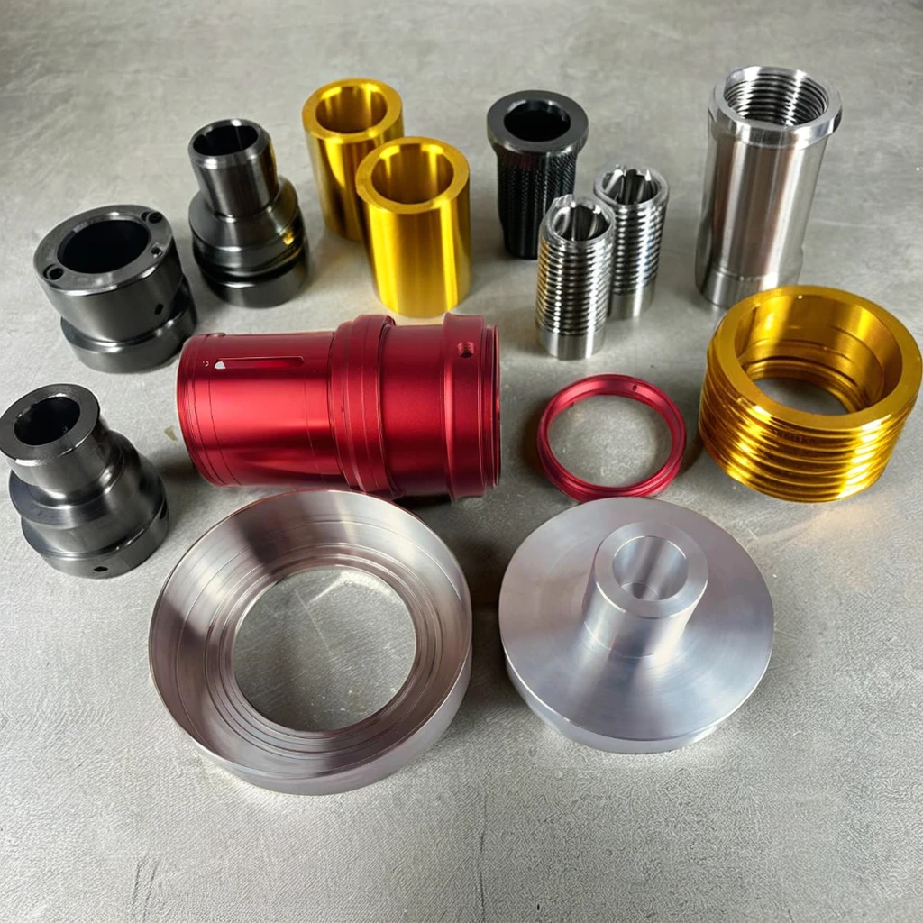 Высокоточная CNC автомобильная часть cnc алюминиевые токарные и фрезерные металлические детали 3d печать металла mc нейлоновые механические втулка