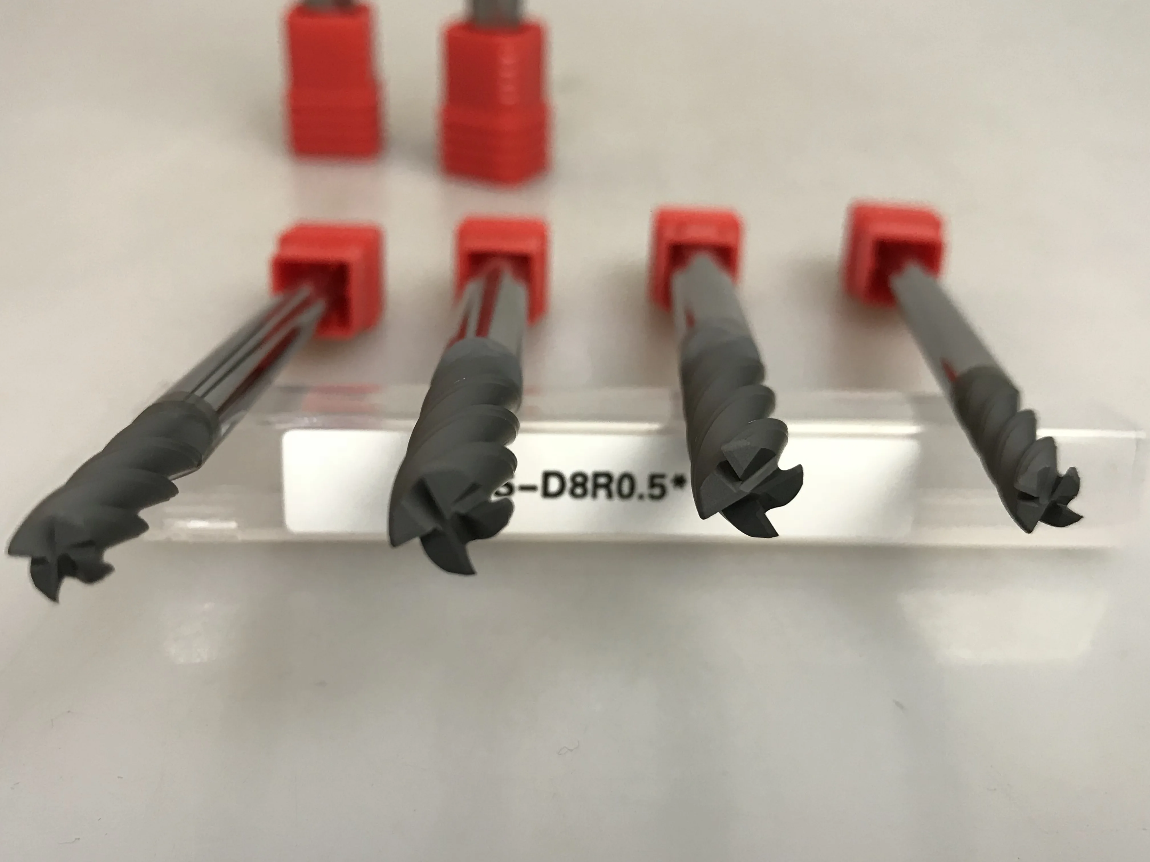 CVD Diamond coating Endmills cutting tools  for graphite/carbon fiber composite material