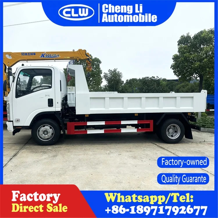 Japan 1suzu Tipper Truck Price 4x2 6 Wheels Dump Trucks for Sale