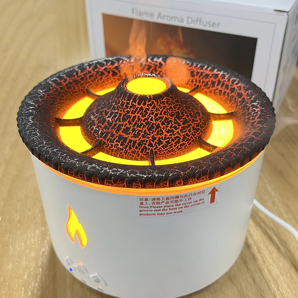 Диффузор для эфирных масел Volcano 2023 идея нового товара умный холодный туман персональный домашний увлажнитель