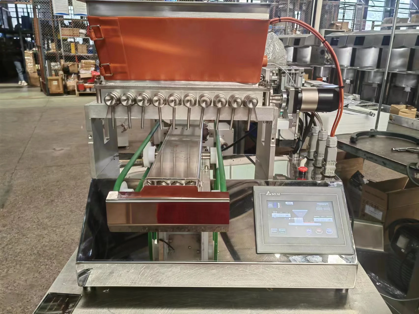 mint Jelly Candy Machine Gummy Candy Making Machine Bear Gummy Depositor Machine