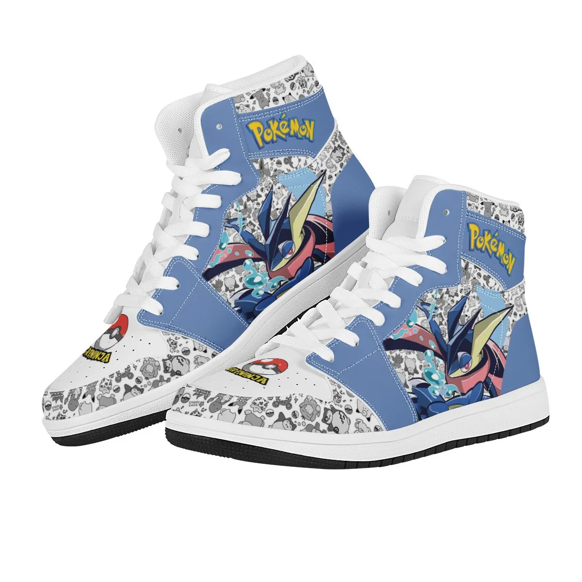 New Style Cartoon Character High-top Sports Casual Basketball Custom Shoes For Mens