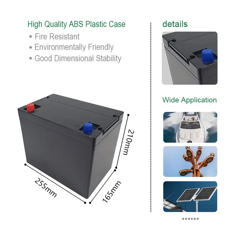 Factory Recommend Buying 12V 75Ah Lithium Ion Battery Pack Lifepo4 BMS Battery For Solar Energy Storage System