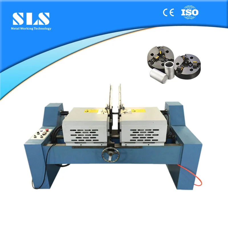 DEF-80AC Pneumatic Type Metal Tube Double Sided Chamfer Smoothing Pipe Facing Chamfering Machine
