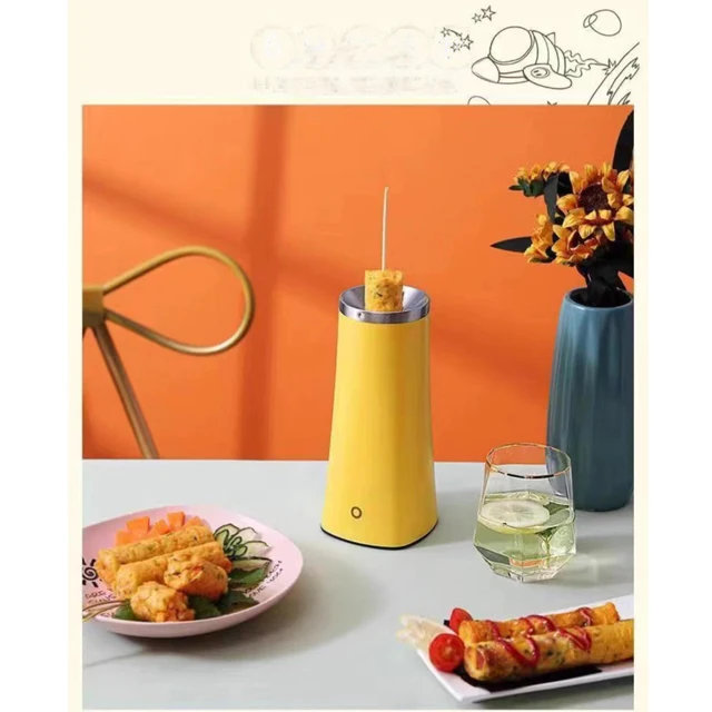 A single Chicken rolls machine can hold up to two eggs, which is a must for lazy people