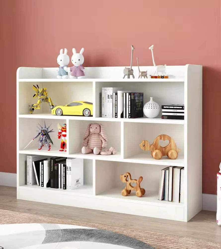 bookshelf wooden bookshelf library furniture multifunction storage rack