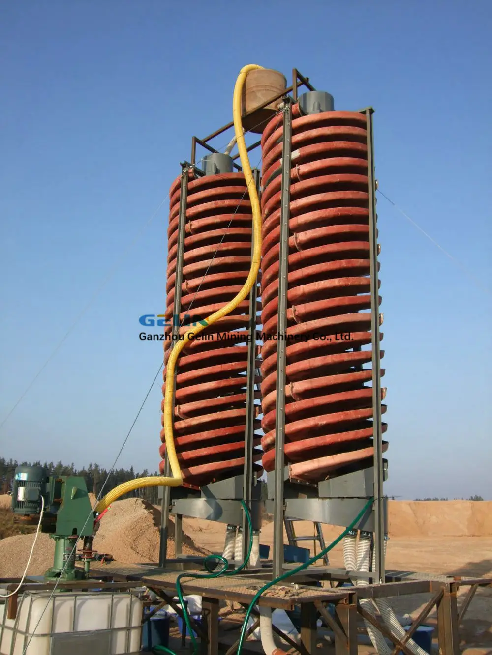 Full set river sand recovery equipment for zirconiumium concentrating machine ilmenite concentrating machine