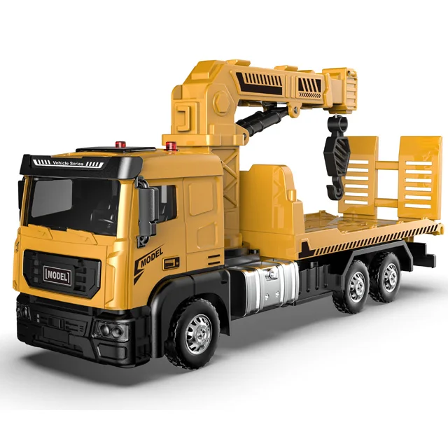 1:32 Metal Construction Truck Diecast Engineering Model Rescue Vehicle Toys