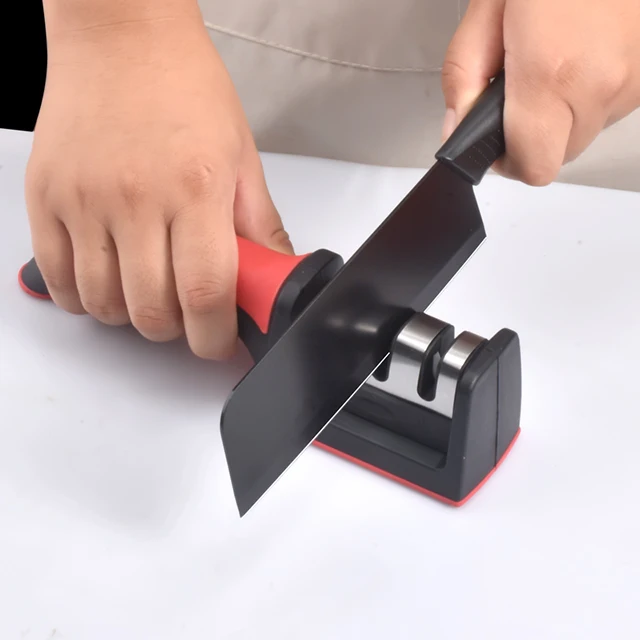 New 3-stage Knife Sharpener Fast Sharpening Tool Kitchen Knives Accessories Gadget 3 in 1 Knife Sharpener for Kitchen