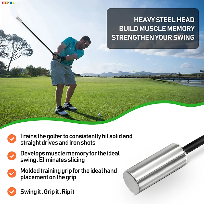 OEM ODM Factory Supply Golf Sound Swing Trainer Warm up Golf Practice stick Practice club Equipment For Golf Course