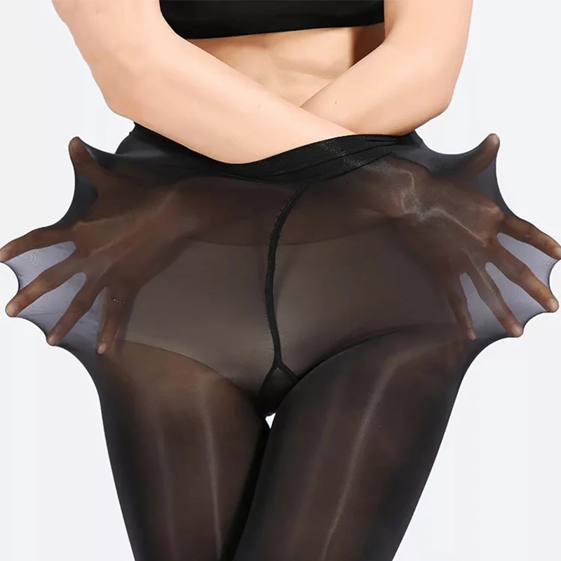 Indestructible Women sheer oil shiny glossy classic pantyhose sexy tights stockings