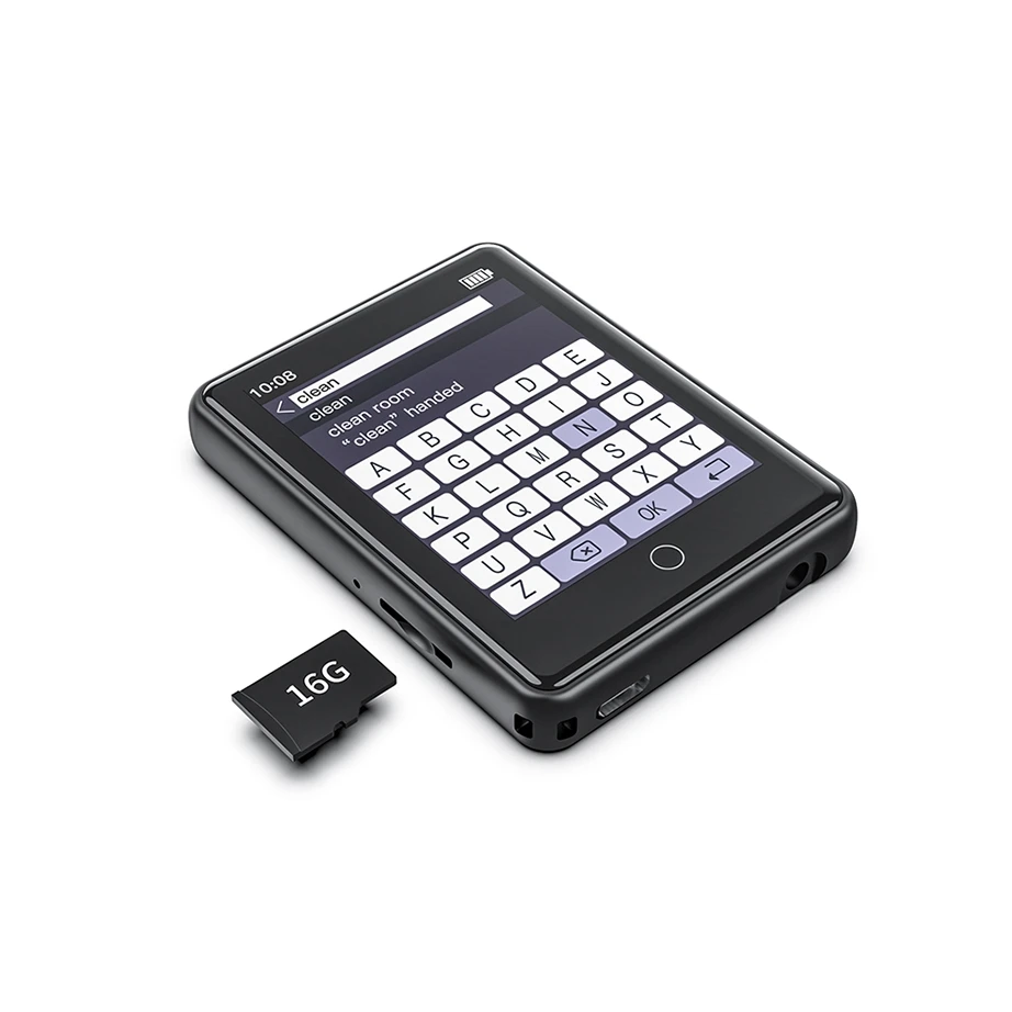 Оптовая продажа популярный маленький Mp3 Mp4 музыкальный плеер RUIZU M17 с записью Tf карта Fm-радио экран наушники