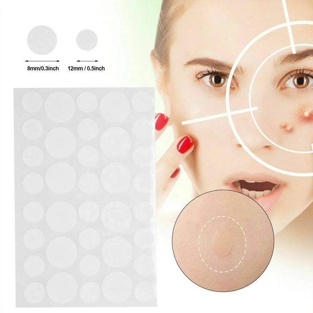 36 count Hydrocolloid Acne Pimple Patch for Covering Zits and Blemishes,Size can be selected according to the size of the acne