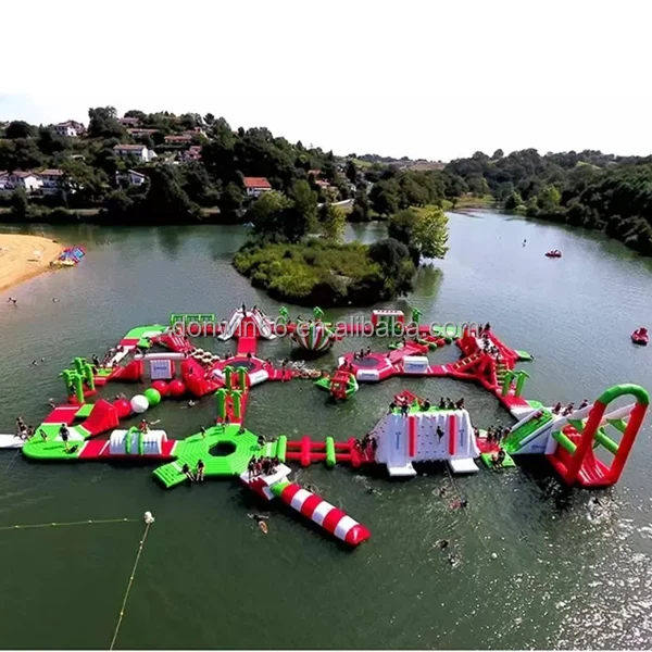Large Water Play Equipment Park Inflatable For Sale Big Inflatable Aqua Park For Children And Adults