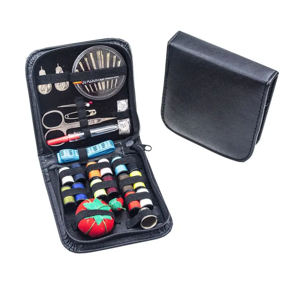 100pcs Sewing Tool Set 30 Large Bobbins Travel Home Starter Sets Supplies Tools Scissors Buttons Ruler Sewing Kit