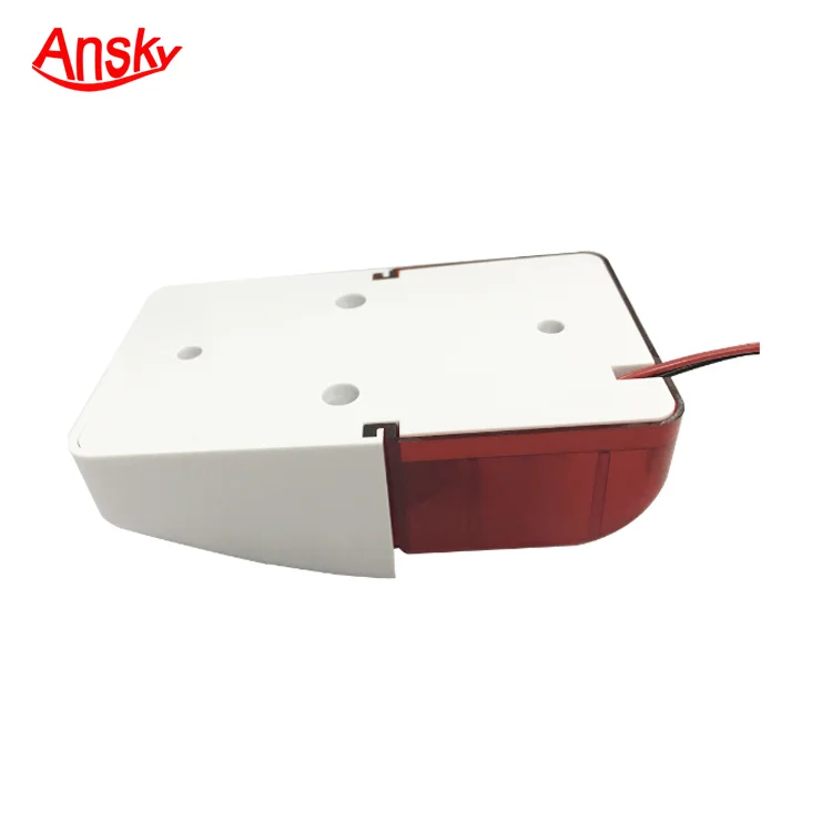 Factory offer self defense siren safety alarm 24V Flash strobe security Wire Flash Light alarm siren