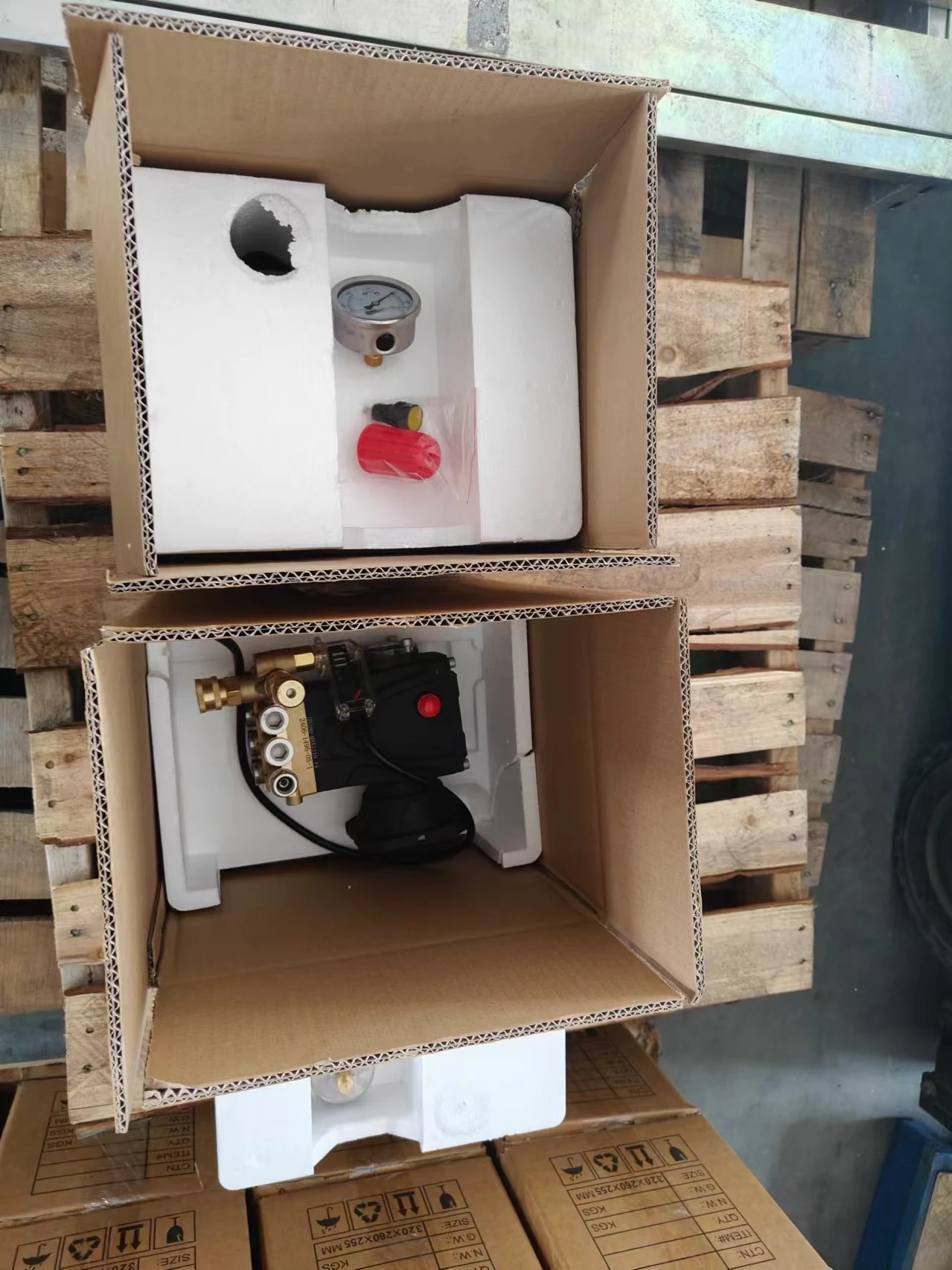 250bar 18 L/min triplex pump for Industrial High Pressure Plunger Pump