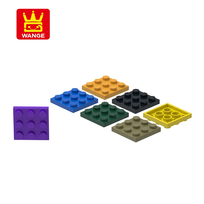 Wange 11212 MOC цветные аксессуары пластиковые шины блок DIY модель игрушка совместим с 1302 3x3 развивающие игрушки